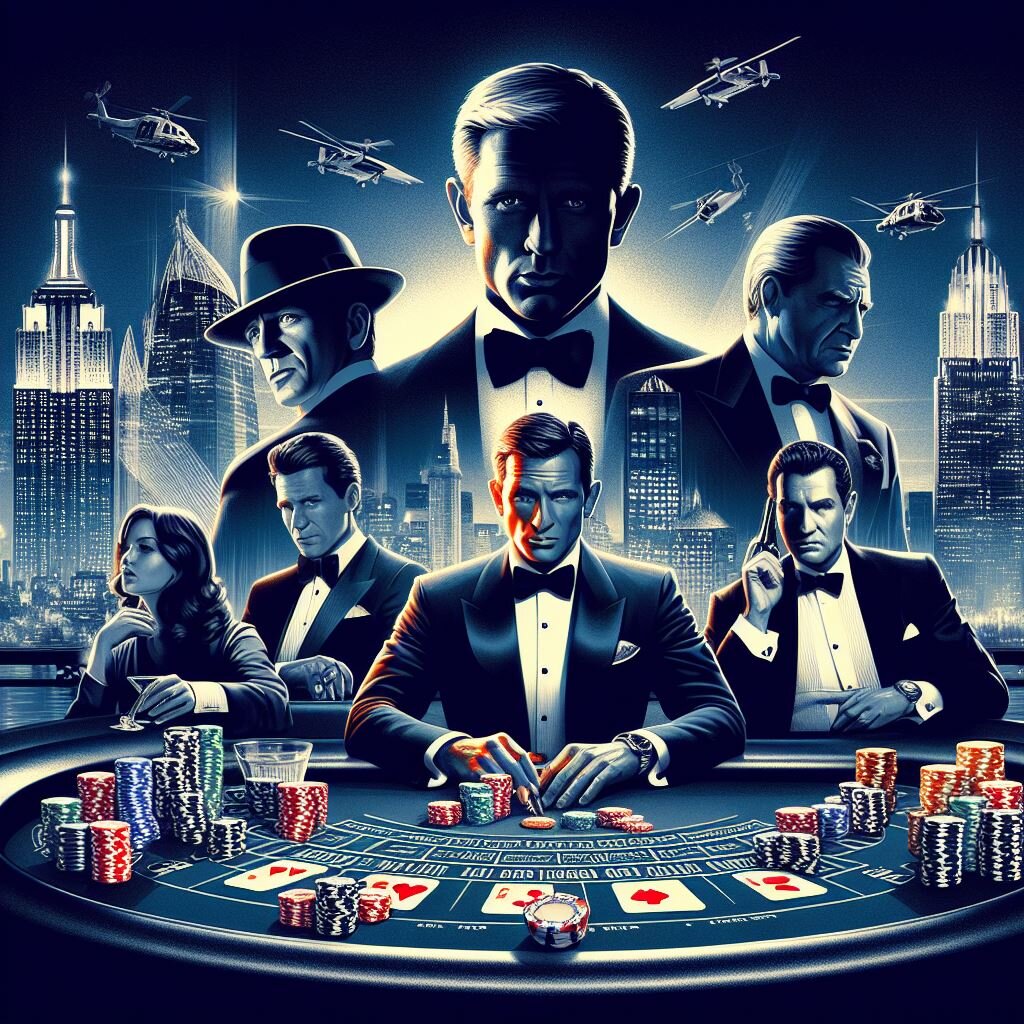 Casino Games in Pop Culture, from James Bond to Ocean's Eleven